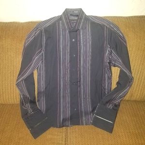 Ted Baker French Cuff Button Down Long Sleeve Shirt